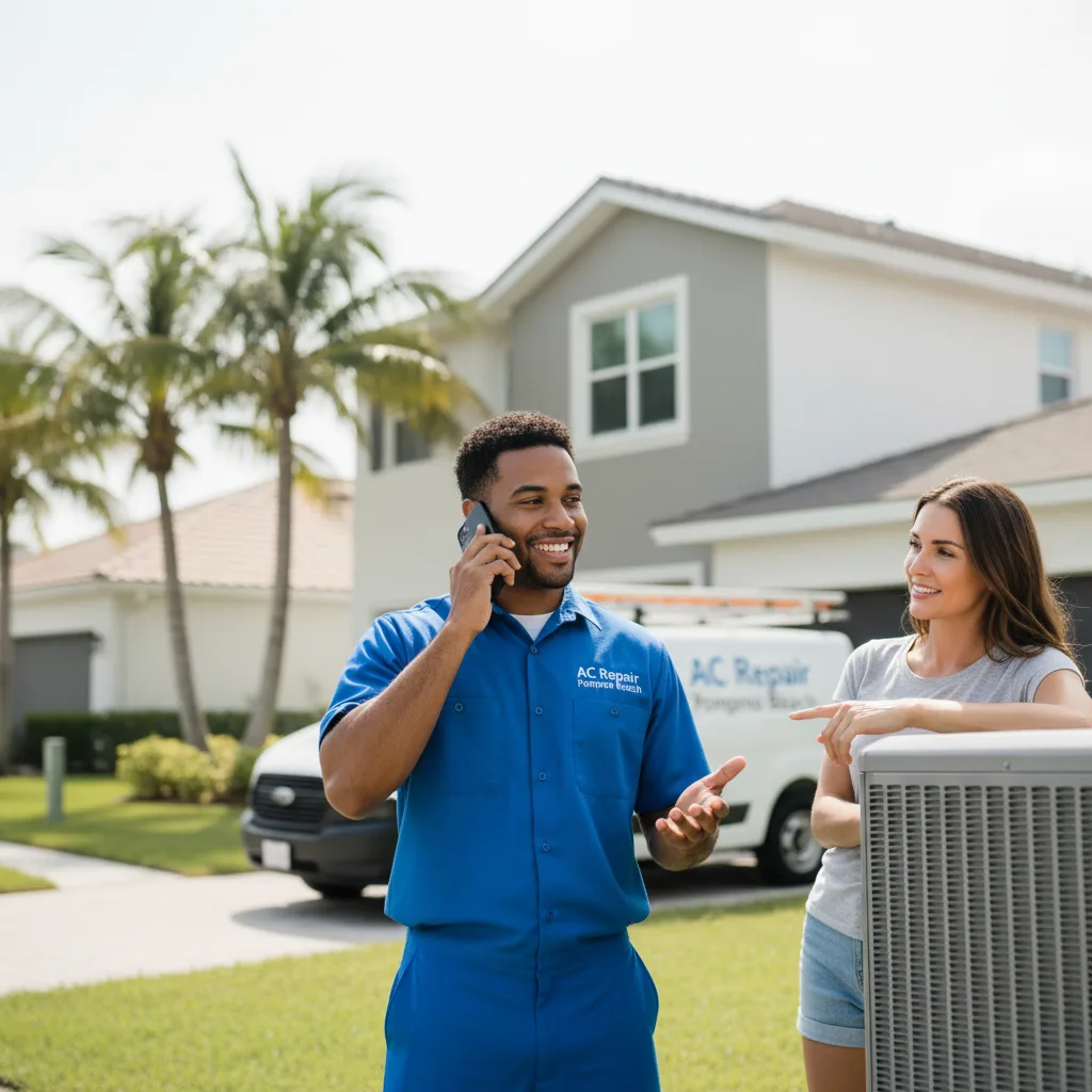 AC Repair Pompano Beach customer support in Plaistow
